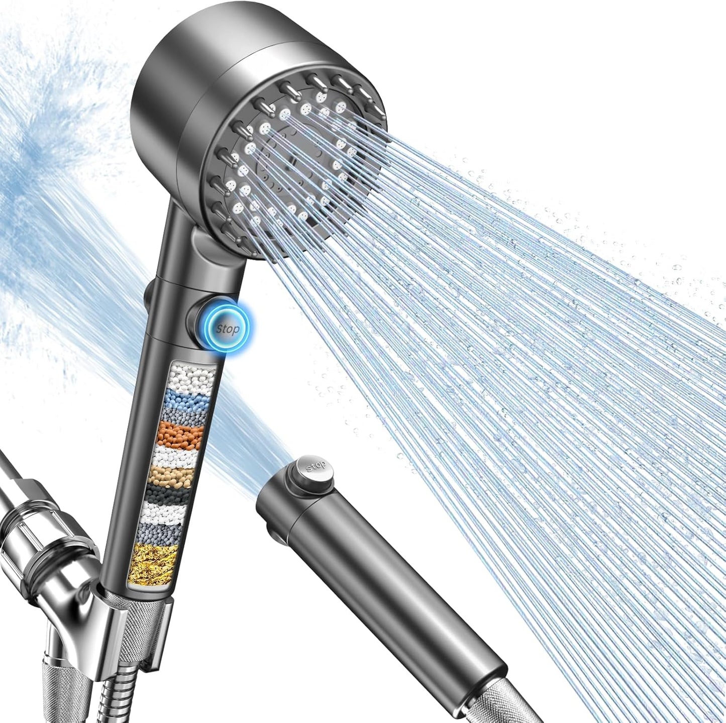 High Pressure Water 4 in 1 Shower Set