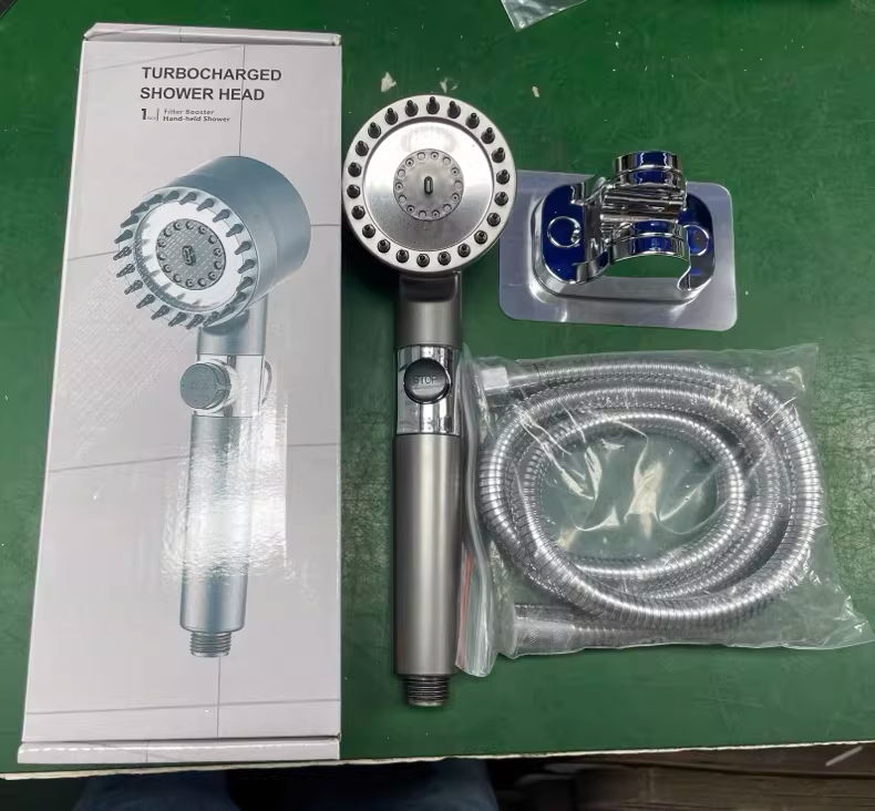 High Pressure Water 4 in 1 Shower Set