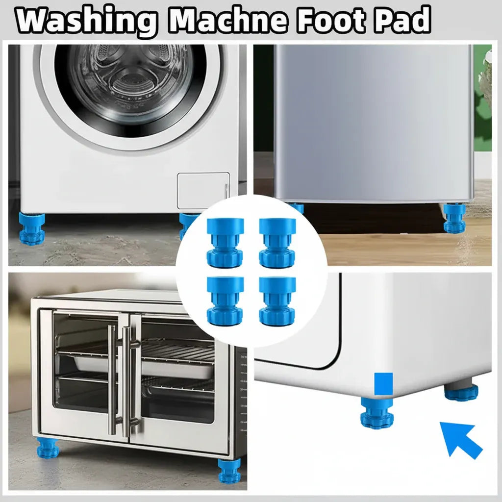 Washing Machine AntiVibration Foot Pads (Pack of 4)